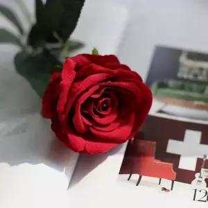 조화장식 로즈가든 장미 조화(레드) 꽃장식 소품 조화화분