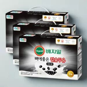 베지밀 뼈에좋은칼슘검은콩두유 190ml 72팩