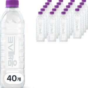 몽베스트 위드어스 무라벨 생수, 500ml, 40개 one option