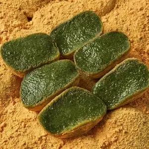 [하람떡방 개별포장] 해풍쑥 쑥인절미 영양떡 1kg(10개)+콩고물포함