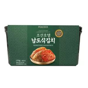 신세계푸드 피코크 조선호텔 남도식 김치 1.9kg×1개 깊은맛