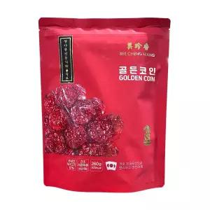 비첸향 골든코인 동전 직화육포 260g