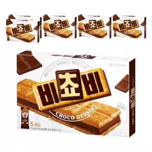 사무실간식.음료 오리온 비쵸비 비스켓, 125g, 6개