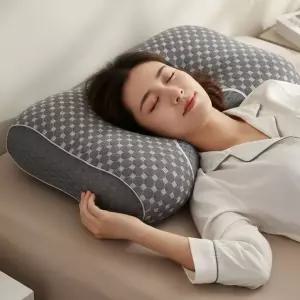 어깨 브리즈베개 목베개  숙면베개 목 1000g 목쿠션 꿀잠베개 통풍잘되는 편안한 경추베개