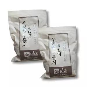 우리쌀 황동 누룽지 1kg 2팩