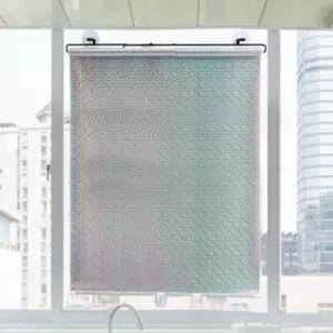 [만리픽] 방염 암막 스크린 실버 65X125 주방 사무실 베란다 블라인드 유리 가림막