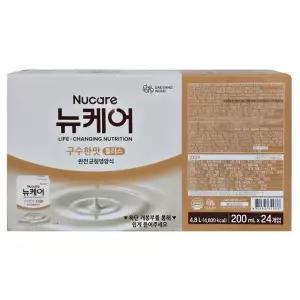 뉴케어 구수한맛 플러스 200ml x 24개입 균영영양식 환자영양식 gx
