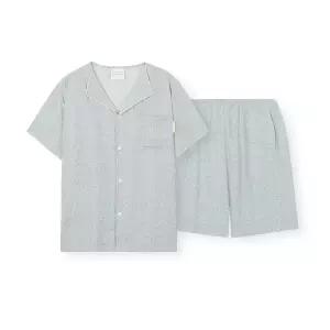 [백화점정품] 오르시떼 남성 H136 아제르 반소매 파자마 세트 OR26MMBEH136