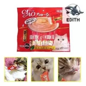 부드러운 참치 해산물 츄르 고양이 간식 묶음 WFH3PX2