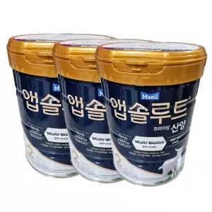앱솔루트 프리미엄 산양 분유 750g 3캔 2단계