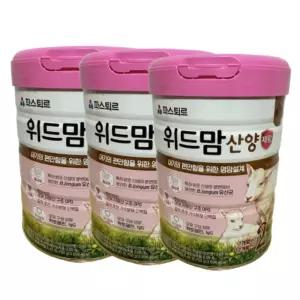 파스퇴르 위드맘 산양 제왕 분유 750g 3개 2단계