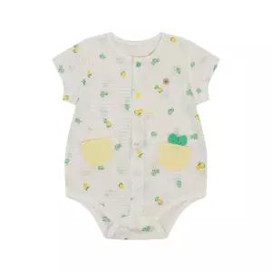 에뜨와 ETTOI 데니반소바디수트07T317908/출산,신생아 백일선물,여름바디수트,매쉬 07T317908-BS 501251