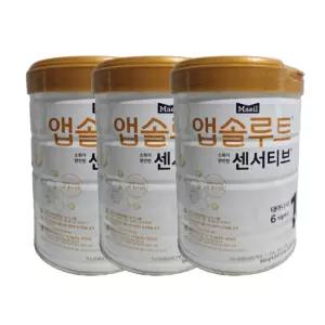 앱솔루트 센서티브 900g 3캔 1단계