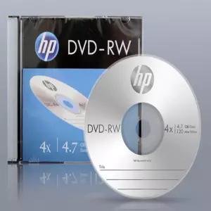 메오샵 HP MEDIA DVD-RW 4X 4.7GB 1P 슬림 케이스 10장 공DVD