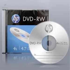 다채몰 HP DVD-RW 4X 4.7GB 1P 슬림 케이스 10장 컴팩트디스크