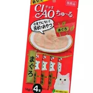 (다올)고양이 츄르 참치 스틱 간식 14gx4p 챠오