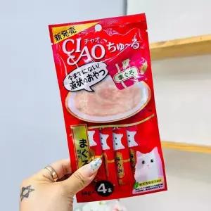 챠오 이나바 고양이 츄르 14gx4P 참치