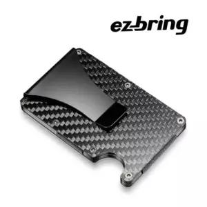 카본지갑 ez-bring 이지브링 항공소재 메탈카드지갑 머니클립 카본형