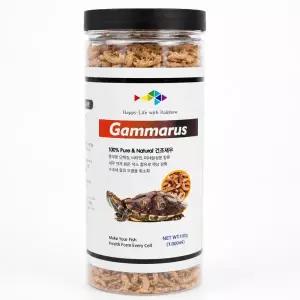 레인보우 감마루스 1000ml 100g 거북이 먹이 사