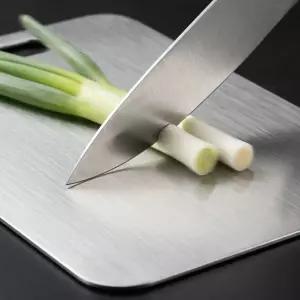 스텐 미니도마/실버 양면스텐 위생도마 컷팅보드 판