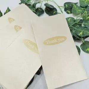 축하금 감사 인사 전달용 골드 장식 용돈 봉투 10p 선물 포장 편지 케이스
