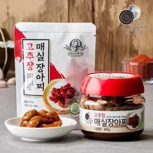 [순창 문옥례 식품]순창문옥례식품 고추장 매실장아찌 150g 파우치
