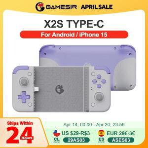 GameSir X2s 모바일 게임 패드 클라우드 안드로이드 전화 컨트롤러 Xbox Pass STADIA xCloud 홀 효과 조이