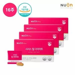 [뉴온][16주분]시서스 필 다이어트 4박스(850mg*28정*4박스)