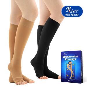 [종로의료기]미국산 렉스타 201 의료용 압박스타킹 무릎형 발트임 강압 혈액순환