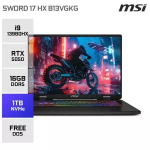 MSI 소드 17 HX B13VGKG-i9 QHD i9-13980HX RTX4070 17인치 400Nit 240Hz 게이밍노트북 (램16GB/1TB) YO