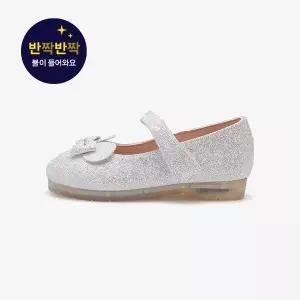 [에스키즈]키즈 블링구두 LED구두 마우스 LED (화이트) BM25311-WHITE