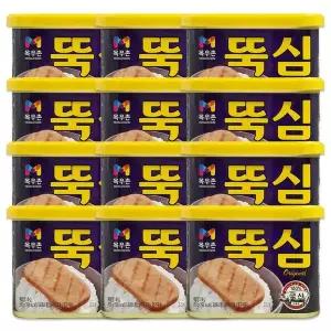 [목우촌] 뚝심 통조림햄 300gX12개[35155085]