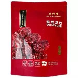 [해핑] 코스트코 비첸향 골든코인 육포 260g 개별 진공포장 한돈 87%
