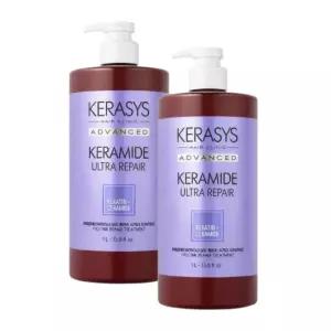 케라시스 케라마이드 반곱슬 울트라리페어 트리트먼트 1L x 2