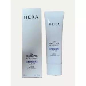 헤라 NEW UV프로텍터 톤업 라벤더 단품 SPF50+/PA++++ 50ml(선물포장)