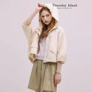 [Thursday Island] 후드 점퍼(T244MJP235W)