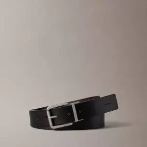 [Calvin Klein Jeans ACC](강남점)남성 클래식 라운드 캐주얼 롤러 버클 벨트 35mm(4D7103G-V8L)