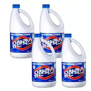 테온셀 [유한락스] 락스 레귤러 4L x 4개 대용량