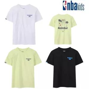 [롯데백화점]엔비에이 NBA 썸머 코트그래픽 반팔 티셔츠 K262TS170P-GR
