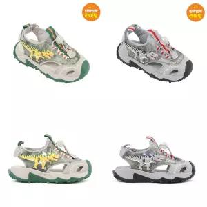 [다이노솔즈](강남점) DINOSOLES 26년 S/S 신상 LED 스컬 본 샌들 키즈 공룡샌들 DNYCG1TSSB11