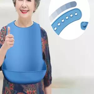 지여사 노인 턱받이 어르신턱받이