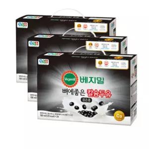베지밀 뼈에좋은 칼슘 검은콩 두유 190ml 72팩