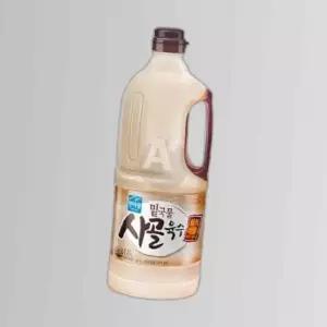 면사랑 사골육수 1.8L 전골육수 찌개용 바지락육수 사골국물 업소용식자재 밑국물 샤브샤브육수 칼국수육수