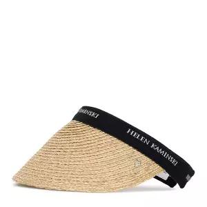헬렌카민스키 26SS 내추럴 블랙 비앙카 10 썬 바이저햇 HAT52491 NATURAL BLACK