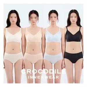 크로커다일 쿨라이트 실키핏 일체형 스트랩 브라팬티 8종세트 CDW6N46474849_T 1256993