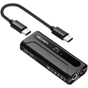 MECHEN AP10 USB-C to AUX DAC 앰프 3.5mm+4.4mm 고해상도 ES9028Q2M DSD256, iPhone 15/16/17 Pro 및 Andr