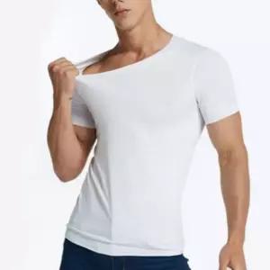 남성 심리스 반팔티 브이넥 아이스 쿨링 러닝 반팔 티셔츠 헬스 기능성 운동