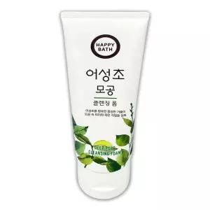 해피바스 어성초 모공 클렌징폼 200g -O 해피바스 폼 클렌징 어성초 모공 관리 폼