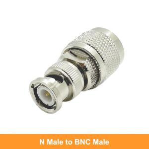 황동 BNC-N형 동축 커넥터 N형-BNC 수-암 무선 안테나 어댑터 RF 케이블 변환기 와이파이 라우터 LMR용