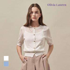 올리비아로렌 [OLIVIA LAUREN] 라운드 포켓포인트 가디건_VOBBC5M4421
